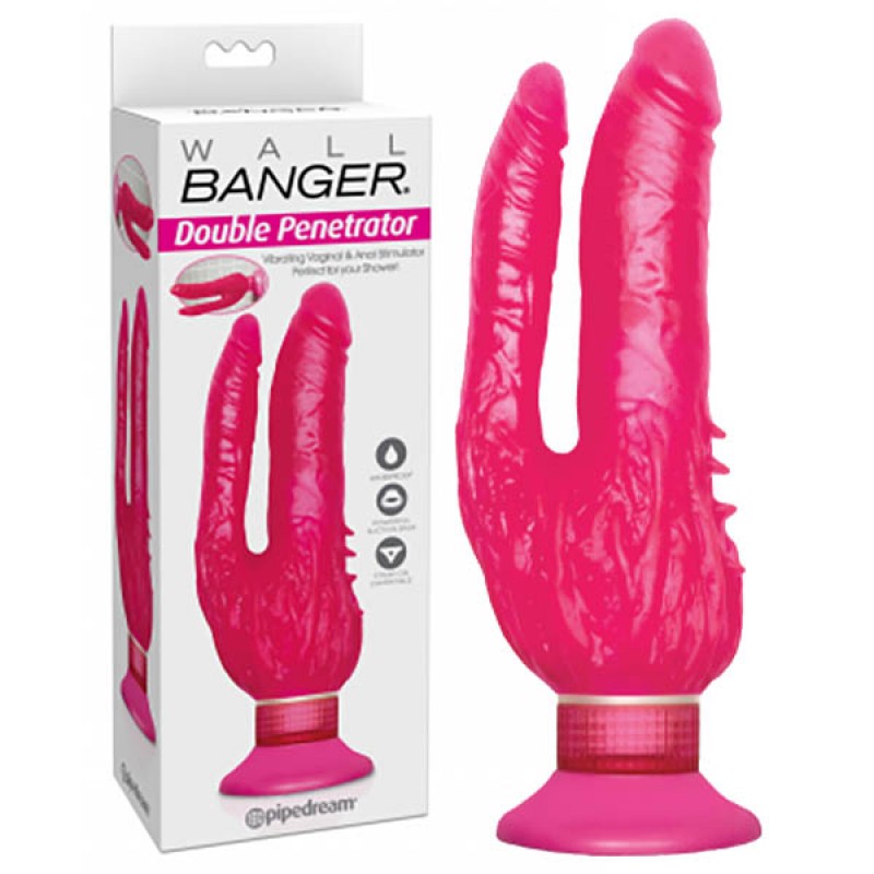 Wall Bangers Double Penetrator - Pink